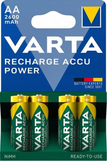 Picture of R6/AA PRO akumulatori Varta READY2USE PRO Ni-MH 2600 mAh/5716 iepakojuma 1 gb.