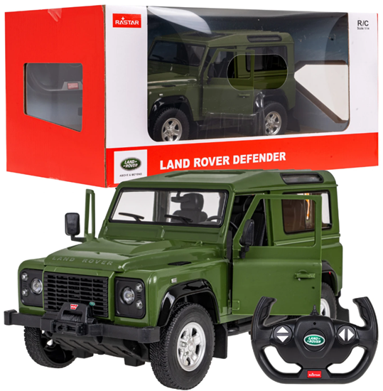 Picture of Rastar Land Rover Defender R/C Toy Car 1:14