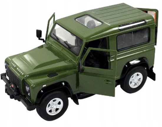 Picture of RASTAR R/C Land Rover Defender 1:14 visureigis, žalias