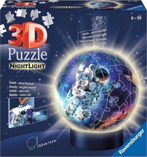 Picture of Ravensburger Ravensburger 3D puzzle ball astronauts in the world. - 11264