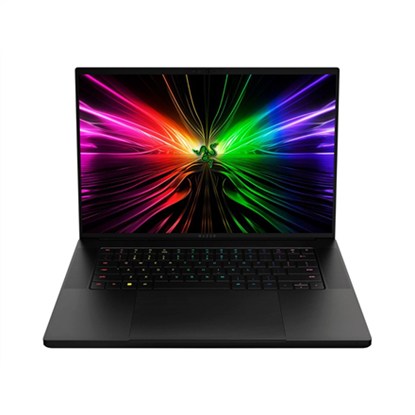 Изображение Razer Blade 16 | Black | 16 " | OLED | QHD+ | 2560 x 1600 pixels | 240 Hz | Intel Core i9 | 14900HX | 32 GB | DDR5 | NVIDIA GeForce RTX 4090 | GDDR6 | 16 GB | Windows 11 Home | Keyboard language English | Keyboard backlit