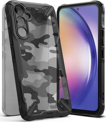 Picture of Ringke Etui Ringke Fusion-X Samsung Galaxy A54 5G Camo Black