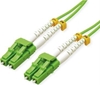 Picture of ROLINE Fibre Optic Jumper Cable, 50/125 µm, LC/LC, OM5, green, 5.0 m