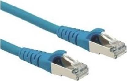 Изображение Roline Patchcord kat.6A S / FTP (PiMF), LSOH, niebieski, 0,5 m (21.15.2840)