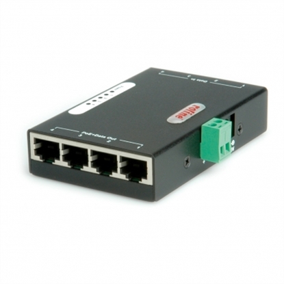 Attēls no ROLINE PoE Gigabit Injector, 4 Ports