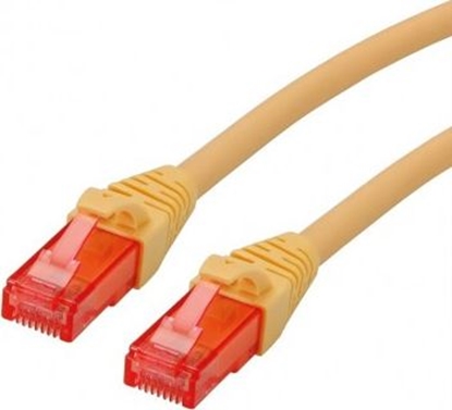 Picture of Roline ROLINE UTP Patchcord Cat.6 Component Level, LSOH, żółty, 15 m