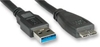 Picture of ROLINE USB 3.0 Cable, USB Type A M - USB Type Micro B M 0.15 m