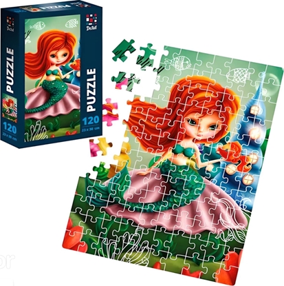 Attēls no Roter Kafer Puzzle Mała Syrenka Układanka Dla Dorosłych Dzieci 120 Elementów Plakat