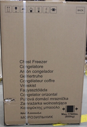 Picture of SALE OUT. Candy CCHH 100E Freezer, E, Chest, Free standing, Height 84.5 cm, Freezer net 97 L, White, DAMAGED PACKAGING, SCRATCHED ON TOP | Candy | Freezer | CCHH 100E | Energy efficiency class E | Chest | Free standing | Height 84.5 cm | Total net capacit