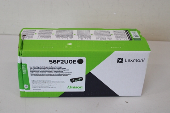 Изображение SALE OUT. Lexmark 56F2U0E Black Ultra High Yield Corporate Toner Cartridge 56F2U0E Ultra High Yield Corporate Toner Cartridge | Toner cartridge | Black | | Lexmark Ultra High Yield Corporate Toner Cartridge | 56F2U0E Ultra High Yield Corporate Toner Cartr