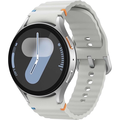 Attēls no SAMSUNG GALAXY WATCH 7 44MM LTE SILVER SM-L315FZSAEUE