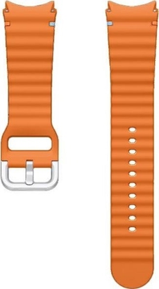 Attēls no Samsung Pasek Sport Band Samsung ET-SNL31LOEGEU do Watch7 / 6 / 5 / 4 20mm M/L pomarańczowy/orange