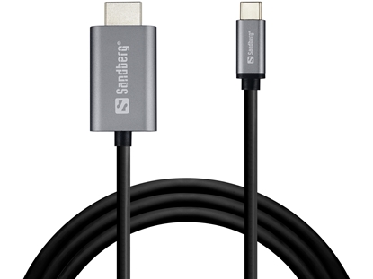 Attēls no Sandberg 136-21 USB-C to HDMI Cable 2M