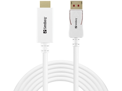 Attēls no Sandberg 509-16 DisplayPort 1.4-HDMI 4K60Hz 2m