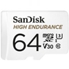 Изображение Sandisk High Endurance Video Monitoring microSDHC 64GB