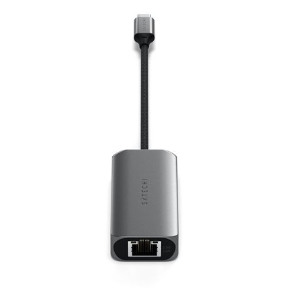 Attēls no Satechi 4-in-1 USB-C Hub with 25 Gigabit Ethernet - Space Gray