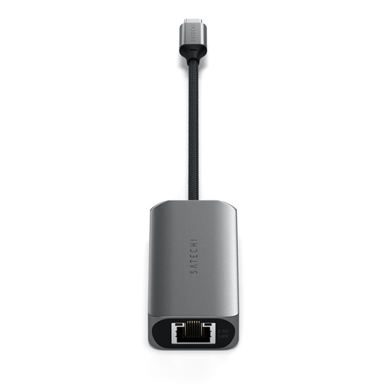 Picture of Satechi 4-in-1 USB-C Hub with 25 Gigabit Ethernet - Space Gray