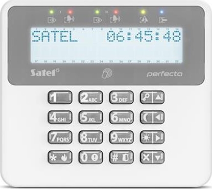 Attēls no Satel SATEL BEZPRZEWODOWY MANIPULATOR LCD PRF-LCD-A2