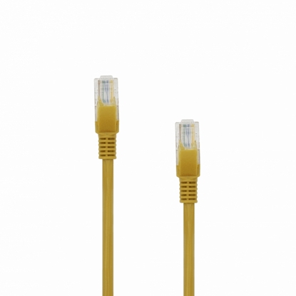 Attēls no Sbox UTP-05Y UTP CAT5E 0.5 m Yellow