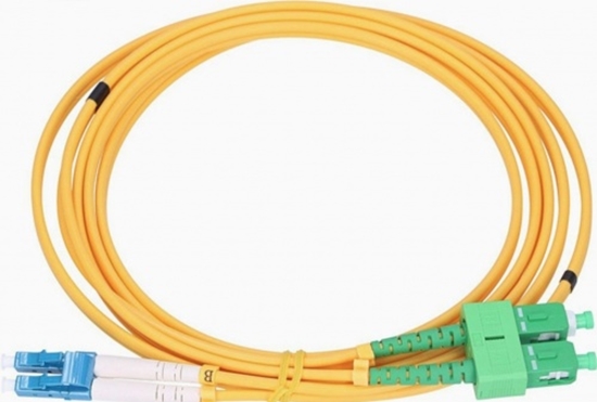 Picture of SC/APC-LC/UPC patch cord/ duplex/ SM/ 2m, LSZH