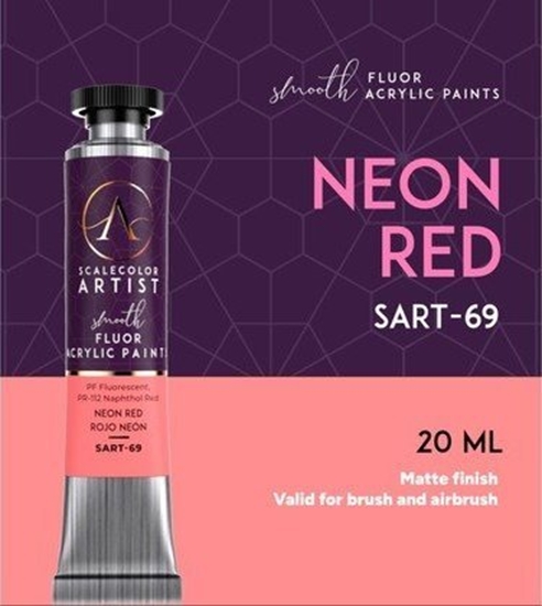 Picture of Scale 75 Scale 75: Artist Range - Neon Red