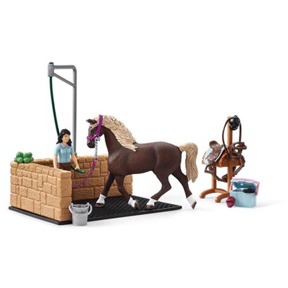 Picture of Schleich Horse Club    42438 Washing Area with Emily & Luna