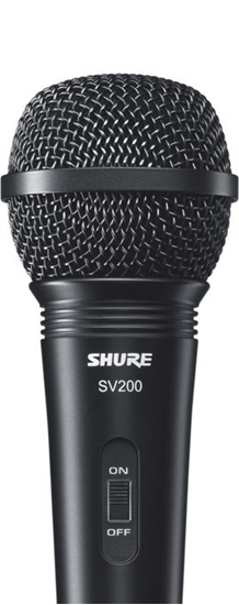 Изображение Shure SV200 mikrofonas Juoda Karaokės mikrofonas