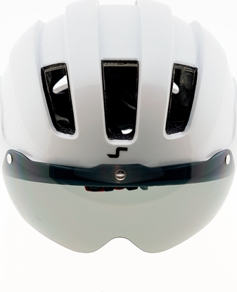 Изображение Skateflash Kask rowerowy Atomic White