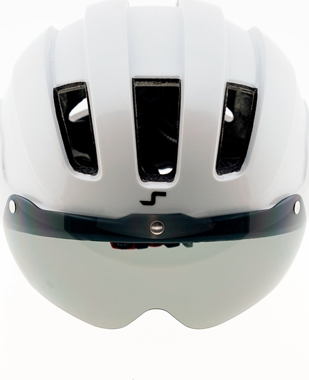 Picture of Skateflash Kask rowerowy Atomic White