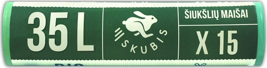 Picture of Skubis worki na śmieci BIO 35L, 15 sztuk (7626469)