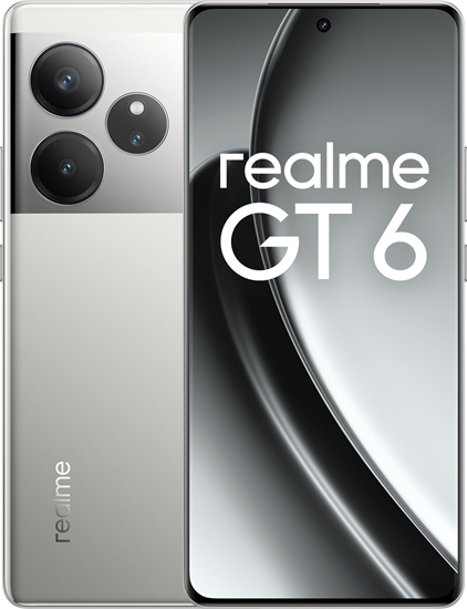 Изображение Smartfon Realme GT 6 5G 12/256GB Srebrny  (RMX3851)