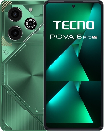 Изображение Smartfon Tecno TECNO POVA 6 Pro 5G 12/256GB Zielony