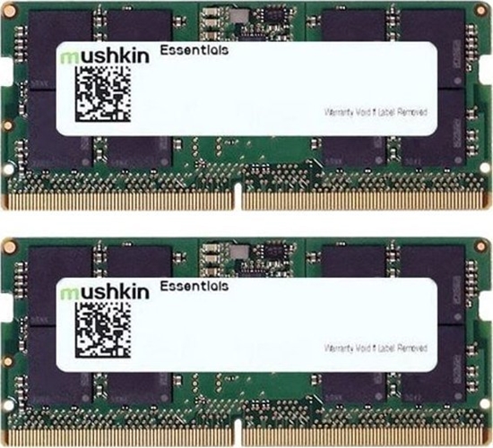 Picture of SO DDR5 64GB PC 4800 CL40 (2x32GB) Mushkin Essentials 1,1V intern retail