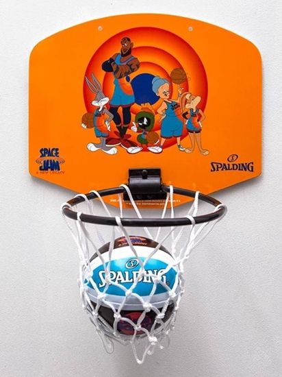 Picture of Spalding Tablica do koszykówki Mini Space Jam Tune Squad pomarańczowa 79006Z (T3209)