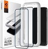 Изображение Spigen SZKŁO HARTOWANE SPIGEN ALM GLASS FC 2-PACK IPHONE 12/12 PRO BLACK