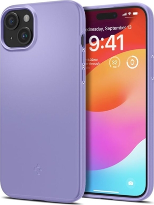 Attēls no Spigen Thin Fit, iris purple - iPhone 15