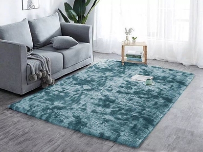 Изображение Strado Dywan Ombre Shaggy Strado 160x200 OmbreNavy (Ciemny Niebieski) uniwersalny