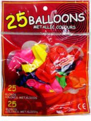 Изображение Swede Balony metalic 25 szt