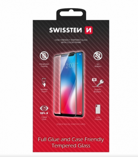 Picture of Swissten Swissten Full Face Tempered Glass Aizsargstikls Pilnam Ekrānam Samsung Galaxy A35 5G