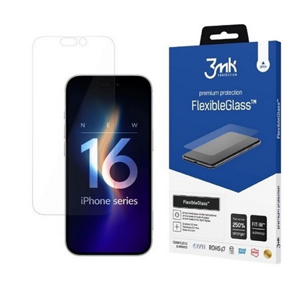 Attēls no Szkło hybrydowe FlexibleGlass iPhone 16 Plus 