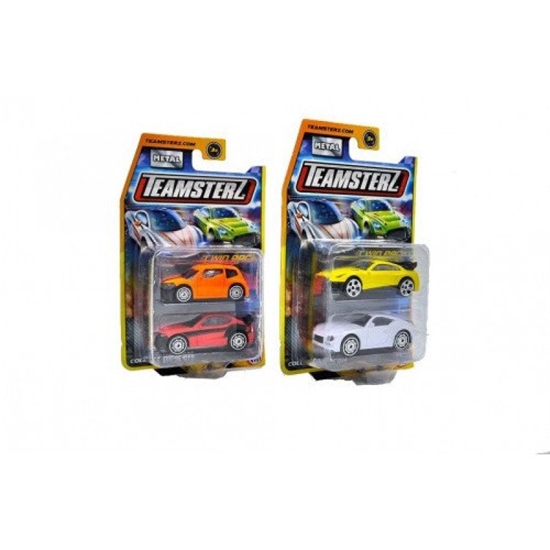 Изображение TEAMSTERZ Gatvės automobiliai, 7,5 cm, 2 vnt.