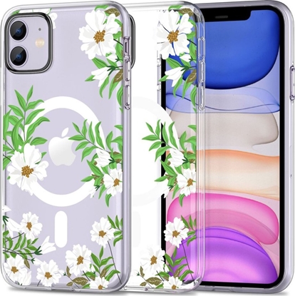 Attēls no Tech-Protect TECH-PROTECT MAGMOOD MAGSAFE IPHONE 11 SPRING DAISY