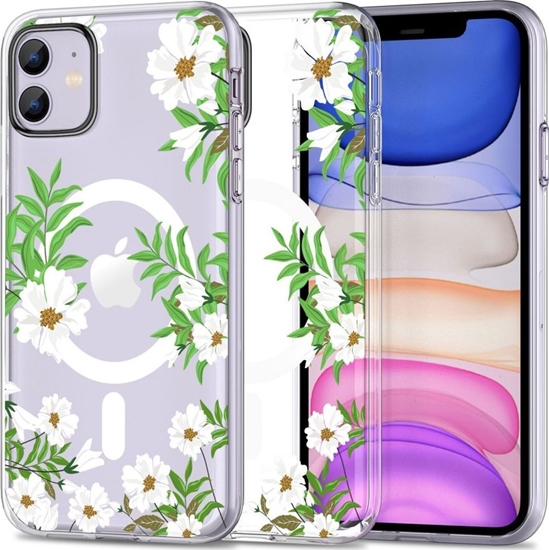 Изображение Tech-Protect TECH-PROTECT MAGMOOD MAGSAFE IPHONE 11 SPRING DAISY