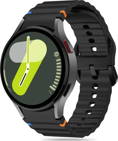 Picture of Tech-Protect TECH-PROTECT SILICONE SPORT SAMSUNG GALAXY WATCH 4 / 5 / 5 PRO / 6 / 7 / FE BLACK