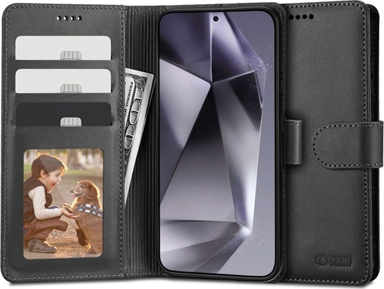 Изображение Tech-Protect TECH-PROTECT WALLET GALAXY S24 BLACK