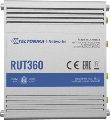 Attēls no TELTONIKA NETWORKS RUT360 4G/LTE/3G WiFi