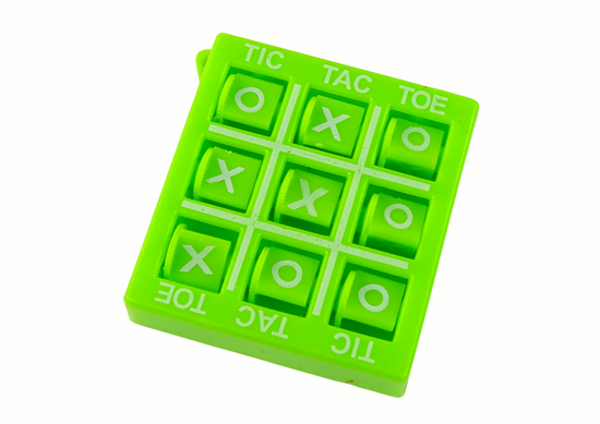 Изображение Tic-tac-toe žaidimas 4,5 cm, žalios spalvos