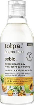 Attēls no Tołpa Dermo Face Sebio Mikrozłuszczający tonik-esencja 3 enzymy 200 ml