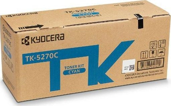 Изображение Toner Kyocera TK-5270C Cyan Oryginał