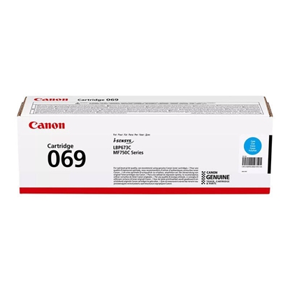 Attēls no Toneris Canon Cartridge  069  Toner Cartridge  Cyan